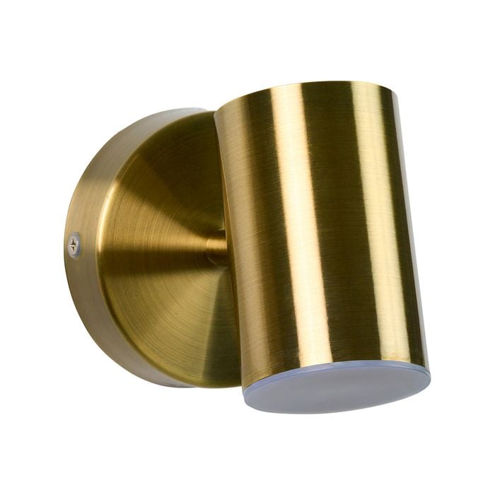 Brilliant Antique Brass Remy Adjustable LED Vanity And Wall Light