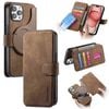 For iPhone 16 Pro Detachable Wallet Case Flip Leather Magsafe Magnetic Cover