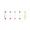 MODE 5 Multicoloured Ball Hooks Over Door Hanger