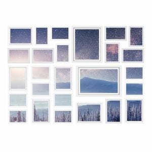 Artiss Photo Frames 26PCS 8x10in 5x7in 4x6in 3.5x5in Wall Mounted White