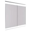 Lugna 2100 x 1801-2400mm Clear Anodised VJ Panels Wardrobe Double Sliding Doors