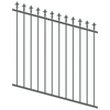 ProtectorAl 0350-1200W x 1200H Monument Spear Top Pool Fence Panel Raked Up to 15º