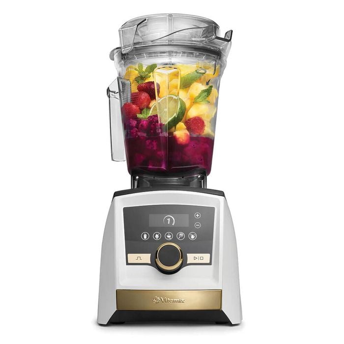 Vitamix ﻿﻿a3500i Ascent Series Smart Blender White With Gold Trim