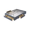 Arizona Bed frame with Drawers - Queen