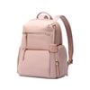 BOPAI Water-Resistant Microfibre Women’s Business Backpack - Easy Daypack 14″ Laptop Backpack for Professionals Pink