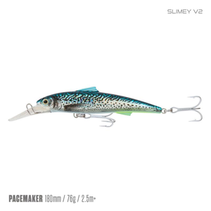 Samaki Pacemaker 180D Hard Body Trolling Fishing Lure Slimey V2