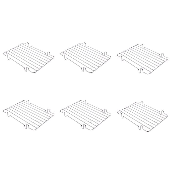 6PK Appetito Reversible Roasting Rack Home Kitchen Cooking