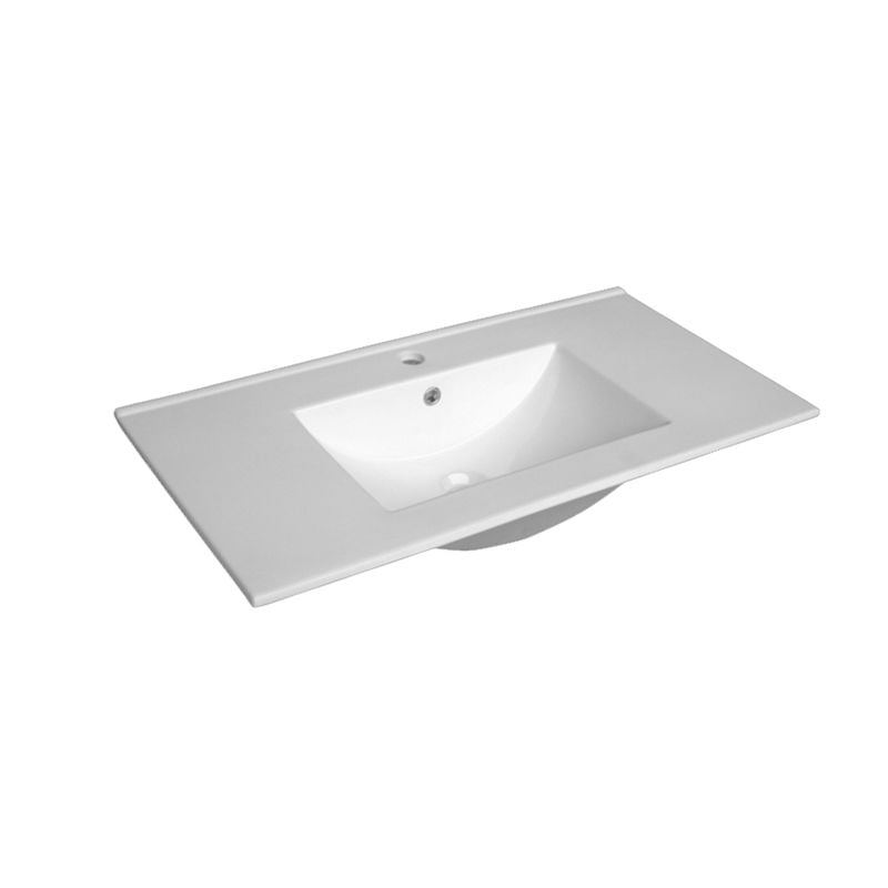 Cadenza 900mm 1 Tap Hole Ceramic Basin