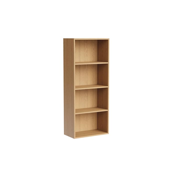 Kaboodle 600-699mm Oak Latte Customisable Tall Med Pantry Open Shelf