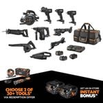 AEG 18V FUSION Limited Edition 10-Piece Combo 8Ah/5Ah FORCE Kit