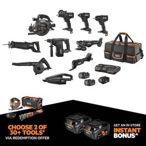 AEG 18V FUSION Limited Edition 10-Piece Combo 8Ah/5Ah FORCE Kit