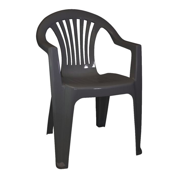 Taurus Charcoal Resin Chair