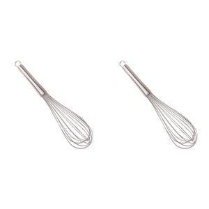 2PK Appetito Stainless Steel Balloon Whisk 30cm Home Kitchen Cooking