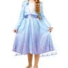 Deluxe Girls Frozen 2 Elsa Costume Dress - 3-4