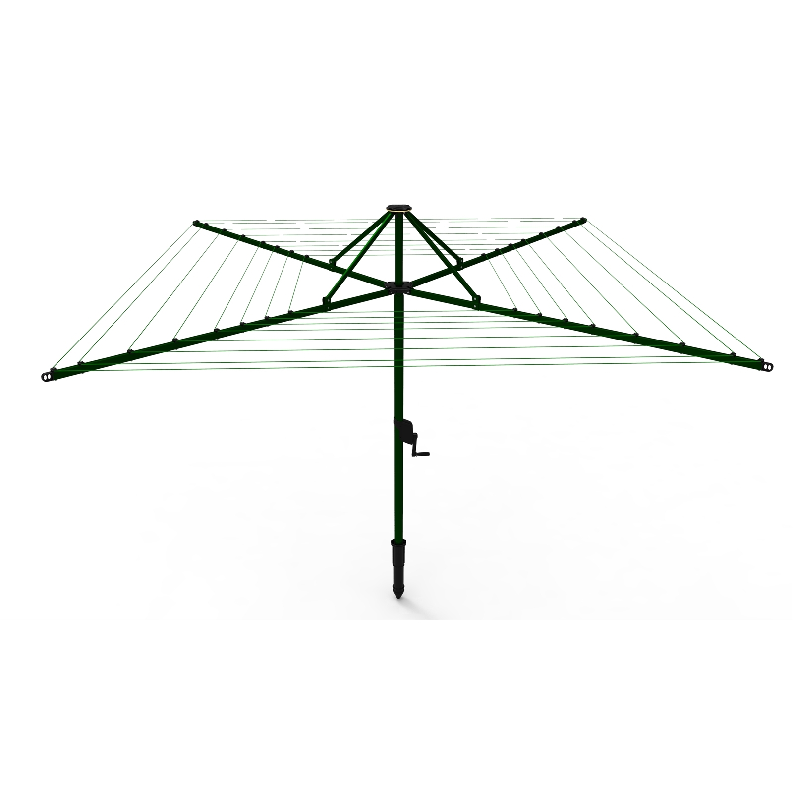 Daytek M58 Rotary Clothesline - Hawthorn Green product image