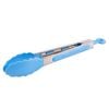 Stainless Steel Food Tongs - 22.5cm - Blue