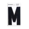 Sandleford 85mm Black Cut Out Self Adhesive House Letter M