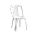 Marquee Elba White Resin Chair