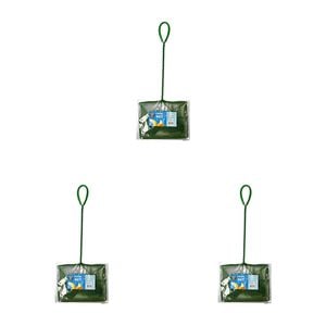 3PK Dudley's World Of Pets Aquarium Fish Net 48.5cm - Green