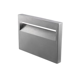 Sandleford 240 x 170mm Stainless Steel Allora Brick-In Front And Back Letterbox