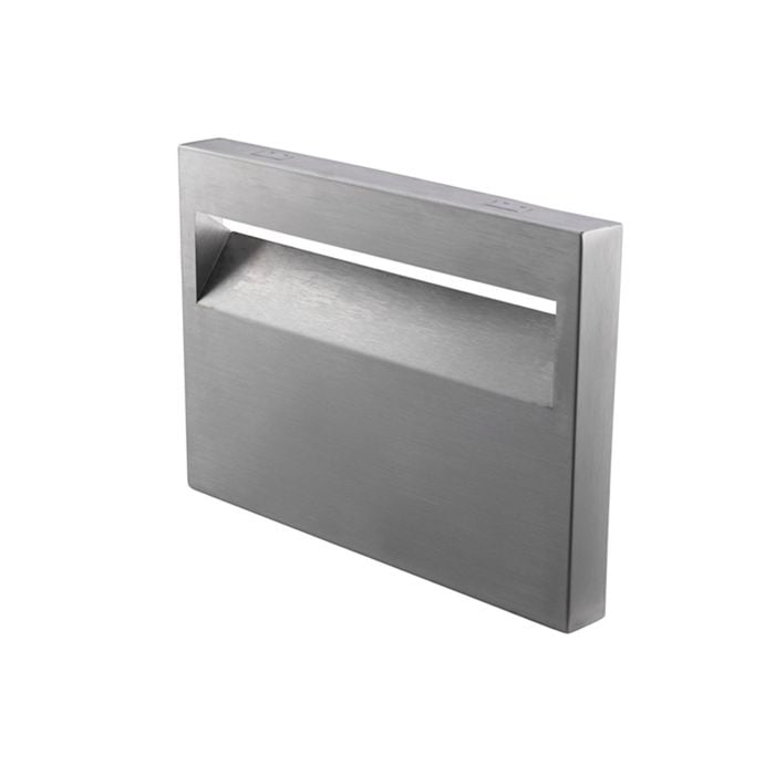 Sandleford 240 x 170mm Stainless Steel Allora Brick-In Front And Back Letterbox