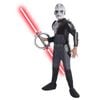 Star Wars Size M Inquisitor Deluxe Kids Costume w/ Mask Cosplay Dress Up Party