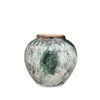SOGA 21x22cm Ceramic Vase – Green