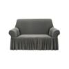 SOGA 2-Seater Grey Sofa Cover