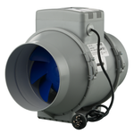 Blauberg 200mm Mixed Flow Inline Exhaust Fan with Timer