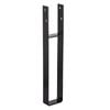 Pryda HDG Black Post Anchor 600 x 100mm Each