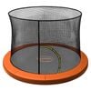 Kahuna 14ft Trampoline Pad And Net - Orange