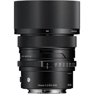 Sigma 50mm f/2 DG Contemporary Lens - L-Mount Black
