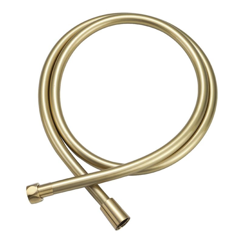 Mondella 1.5m Brushed Brass PVC Shower Hose
