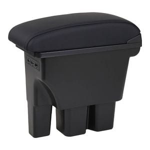 Catzon Car Armrest Box For Suzuki Jimny Jb74w  2018-2025 Adjustable Console-black