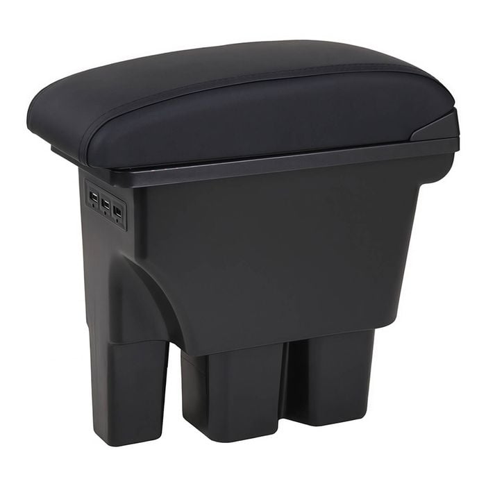 Catzon Car Armrest Box For Suzuki Jimny Jb74w  2018-2025 Adjustable Console-black