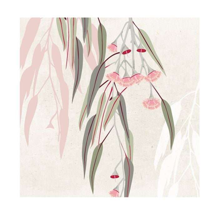 home+wares 80x80cm Unframed Art Soft Botanical