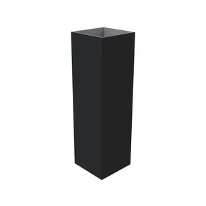 Sector Panel Fencing 2.40m In Ground Post - 90 x 90mm Ebony