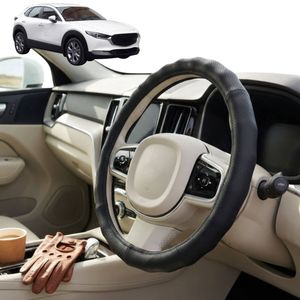 Australian Goose Steering Wheel Cover for Mazda CX-30 2019 - Current (DM) Circle Black