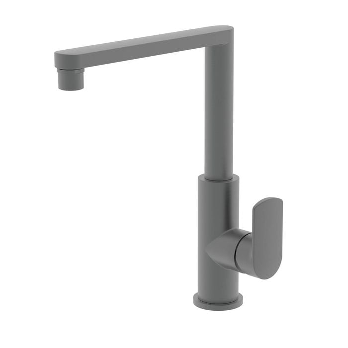 Greens Avalon PVD Gun Metal Sink Mixer All Pressure