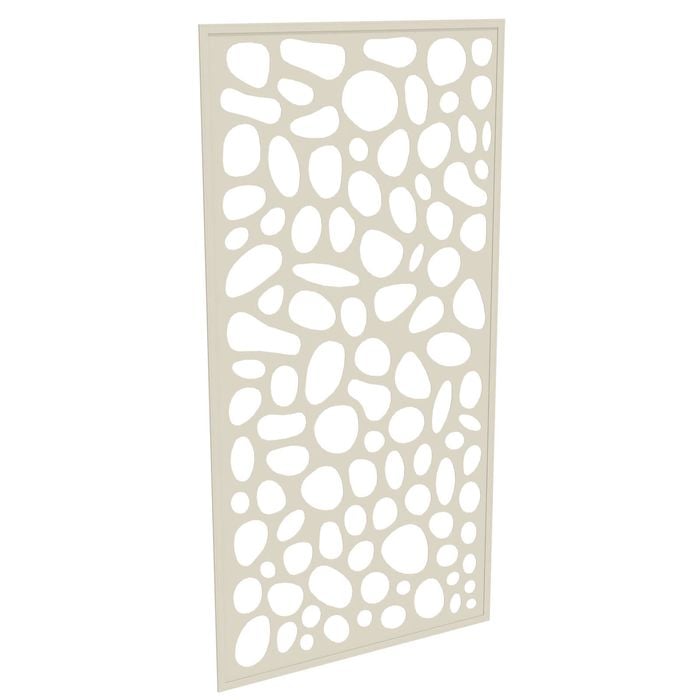 ProtectorAl 300-940 x 941-1840mm Surfmist Riverstone Framed Composite Decorative