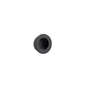 Delf Trade 30mm Matte Black Round Finger Pull