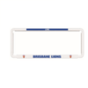 1x OFFICIAL AFL BRISBANE LIONS Car Number Plate Frame Cover Surround