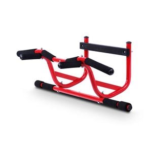 GoFit Elevated Chin Up Station Pull Door Mount Workout Exercise Bar 291x914mm