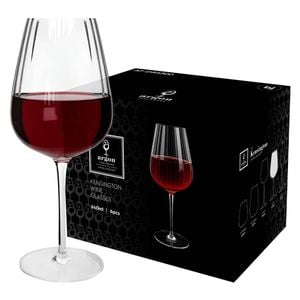 Argon Tableware Kensington Optic Crystal Red Wine Glasses - 640ml - Pack Of 24