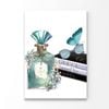 Ocean Blue Perfume with Butterfly  Print 100% Australian Made 60 x 90cm  (Acrylic)
