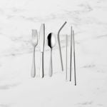 Salisbury & Co Maestro Travel Cutlery Set 7pc with Grey Bag