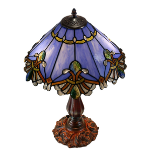 G&g Benita Periwinkle Table Lamp Large