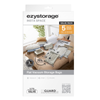 Ezy Storage Insta Space Flat Vacuum Bags (Medium, Large, X-Large) - 5 Value Pack