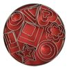 24pc Daily Bake Miniature Cookie Cutter Set w/ 12cm Tin - Silver