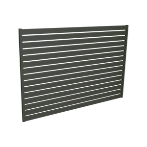 ProtectorAl Up to 1800W x Up to 1200H Woodland Grey Aluminium Slat Screen Kit